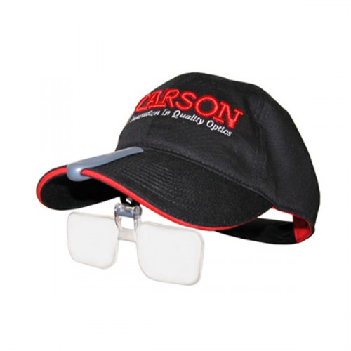 Carson OD-14 Clip & Flip For Eyeglasses 2X